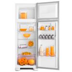 geladeira electrolux cycle defrost 260l super freezer duplex 127v branca (dc35a)