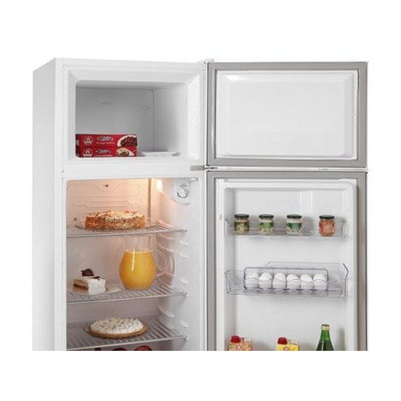 geladeira electrolux cycle defrost 260l super freezer duplex 127v branca (dc35a)