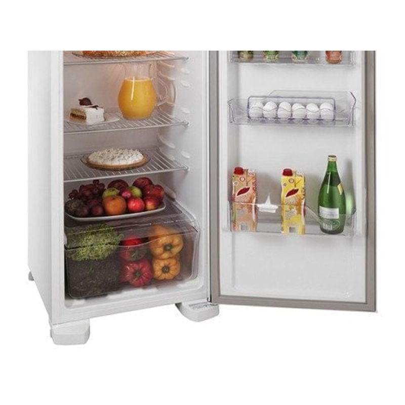 geladeira electrolux cycle defrost 260l super freezer duplex 127v branca (dc35a)
