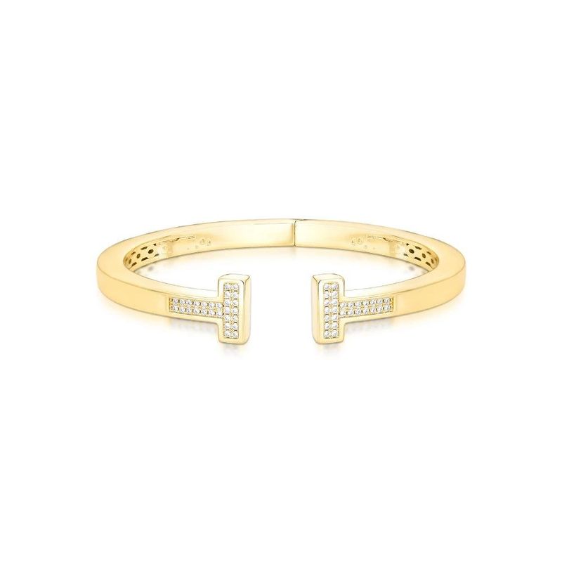 bracelete semijoia luiza mota t cravejado 266457 cristal (mp)
