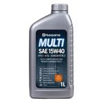 óleo lubrificante husqvarna para motor 4t semissintético 1l multi sae 15w-40 (mp)