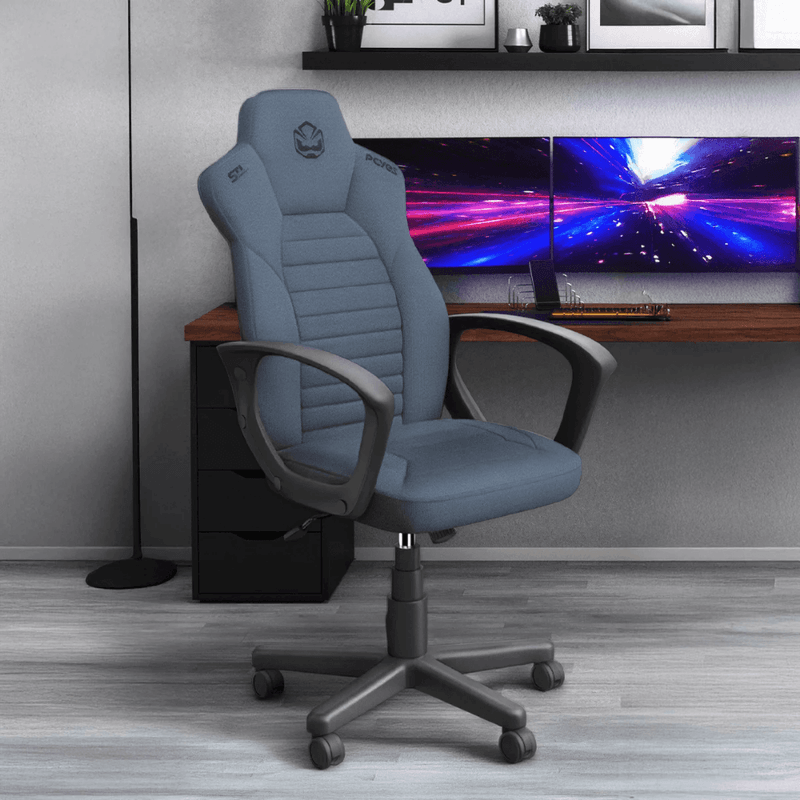cadeira gamer pcyes sti confort pcsti-id azul índigo (mp)
