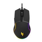 mouse gamer acer nitro nmw101 usb 6 botões 6400dpi rgb gp 040 preto (mp)