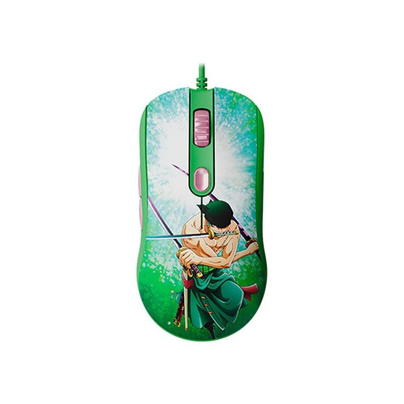 mouse gamer akko one piece zoro 5 botões 5000dpi (mp)