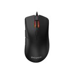 mouse gamer pcyes hydrus black vulcan 6 botões 12400dpi rgb pmghbv preto (mp)