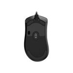 mouse gamer pcyes hydrus black vulcan 6 botões 12400dpi rgb pmghbv preto (mp)