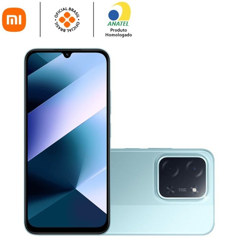 smartphone xiaomi poco c85 4g br 8gb ram 256gb verde (id)