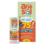 protetor solar anasol stick baby e kids fps75 16g
