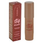 blush stick vizzela cinnamon marrom canela 7g