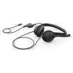 headset logitech stereo usb-c h390 981-001575 (mp)