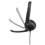 headset logitech stereo usb-c h390 981-001575 (mp)