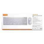 kit mini teclado e mouse sem fio a'gold modo duplo usb slim tcd-02a (mp)