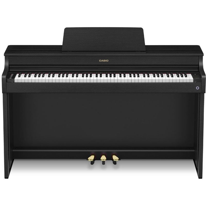 piano casio digital celviano com movel ap-300bkc2-br preto