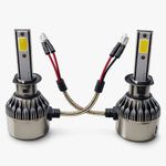 kit lâmpadas led jr8 cob blaze h1 6000k lcbm7h1w (mp)