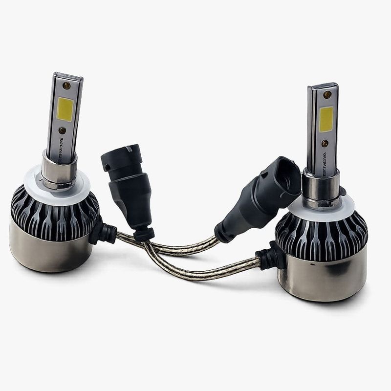 kit lâmpadas led jr8 cob blaze h27 6000k lcbm7h27w (mp)