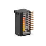 churrasqueira anodilar a gás 10 espetos com rotação elétrica 127v 7222-3400 (mp)