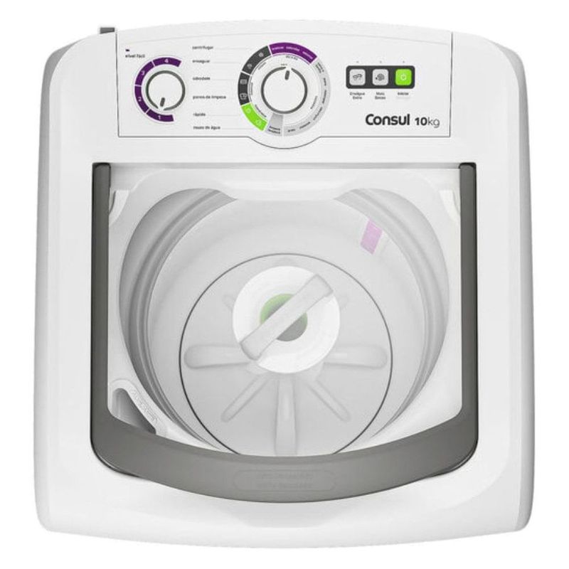 máquina de lavar consul branca 10kg cwb10bbana