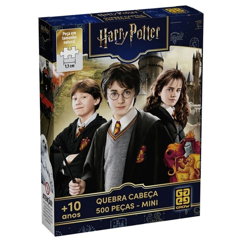 quebra-cabeça grow mini harry potter 500 peças 4983