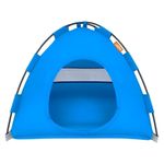 cabana para pet tubline 42x46x46cm azul 1196-n08 (mp)