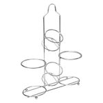 conjunto galheteiro hauskraft malone com suporte 4 peças glht-074 (mp)