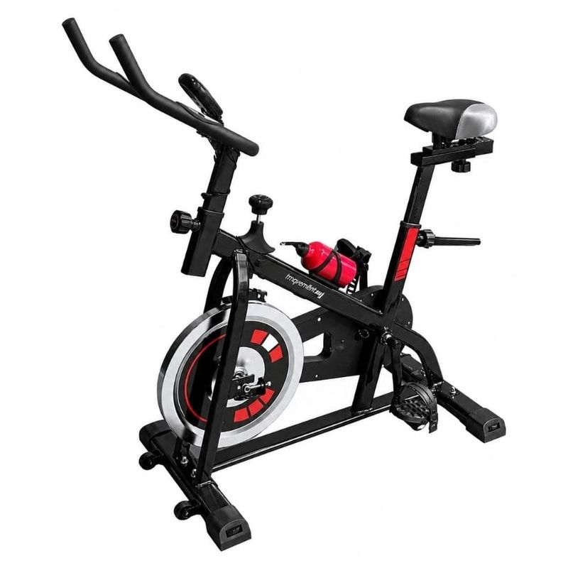 bicicleta ergométrica importway spinning 8kg suporta até 120kg iwbes8vm (mp)