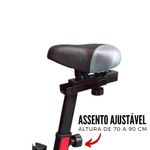 bicicleta ergométrica importway spinning 8kg suporta até 120kg iwbes8vm (mp)