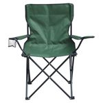 cadeira para camping importway dobrável 50x50x80cm verde (mp)