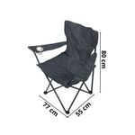 cadeira para camping importway dobrável iwcdc (mp)