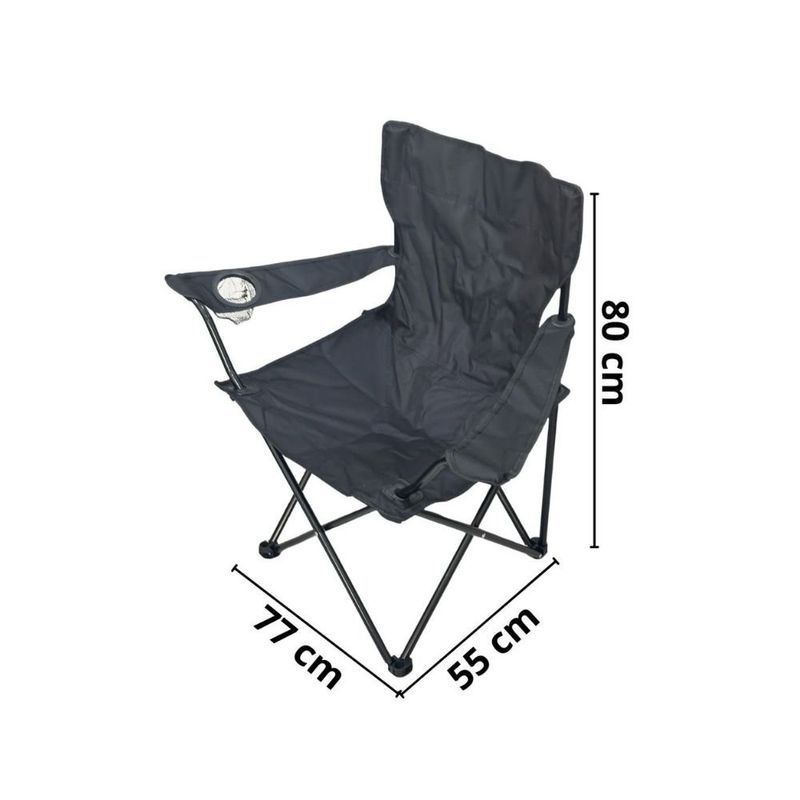 cadeira para camping importway dobrável iwcdc (mp)