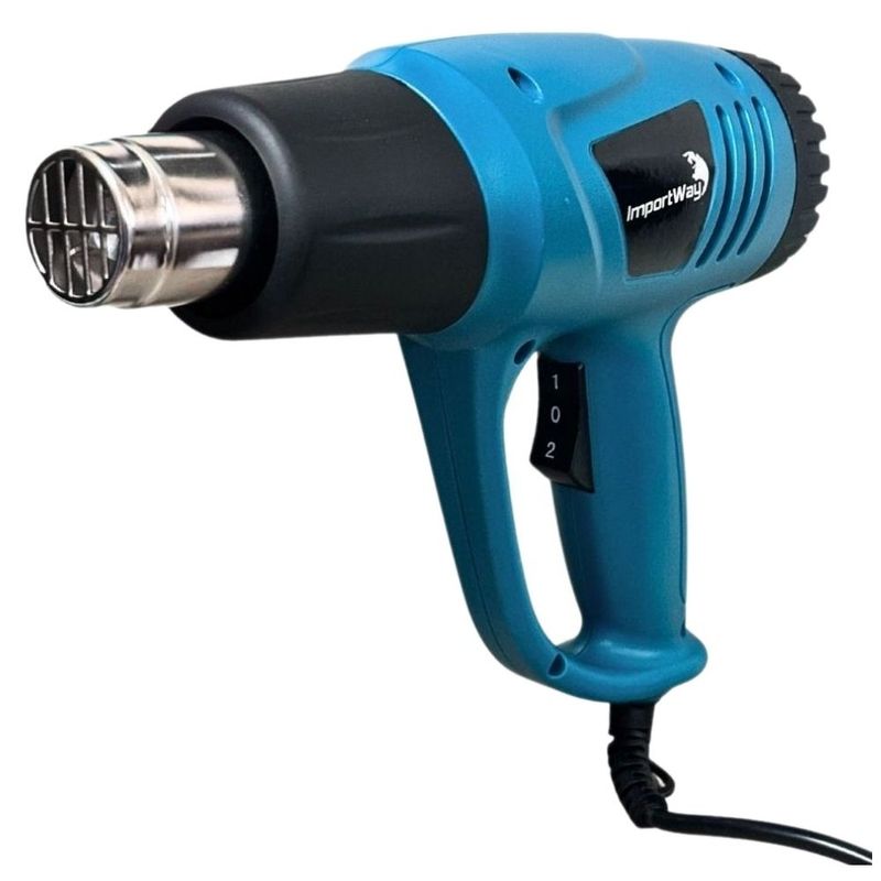 soprador térmico importway com acessórios 2000w 127v ta110 (mp)