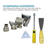 soprador térmico importway com acessórios 2000w 127v ta110 (mp)