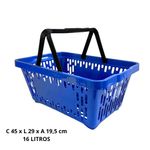 cesta dellaplast 16l azul d-100 3400.07 (mp)