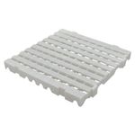 estrado dellaplast 45x50x50cm plástico branco 7200.09 (mp)
