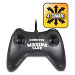 barco de controle remoto polibrinq marina club car2288 (mp)