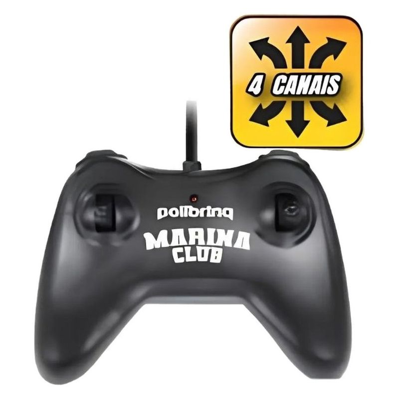 barco de controle remoto polibrinq marina club car2288 (mp)