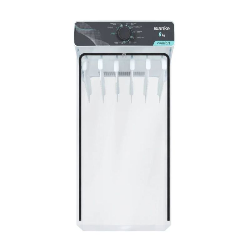 secadora de roupas wanke confort 8kg 127v swca080 branco (mp
