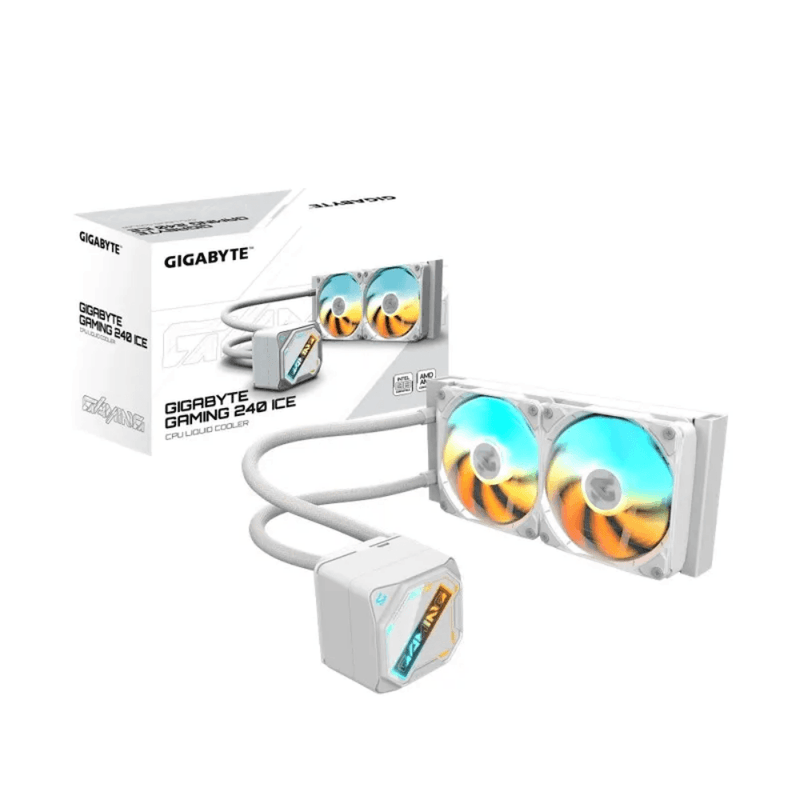 water cooler gigabyte hydro ice 240i argb 240mm intel e amd (mp)
