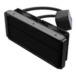 water cooler pcyes tundra black vulcan argb 240mm intel e amd (mp)