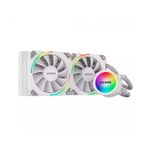 water cooler pcyes sangue frio 3 argb 240mm tdp 250w branco (mp)