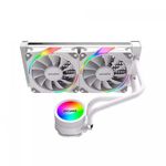 water cooler pcyes sangue frio 3 argb 240mm tdp 250w branco (mp)