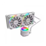 water cooler pcyes sangue frio 3 argb 240mm tdp 250w branco (mp)
