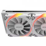 water cooler pcyes sangue frio 3 argb 360mm tdp 350w branco (mp)