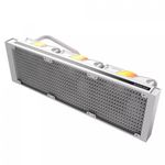 water cooler pcyes sangue frio 3 argb 360mm tdp 350w branco (mp)