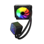 water cooler pcyes tundra black vulcan argb 120mm intel e amd (mp)