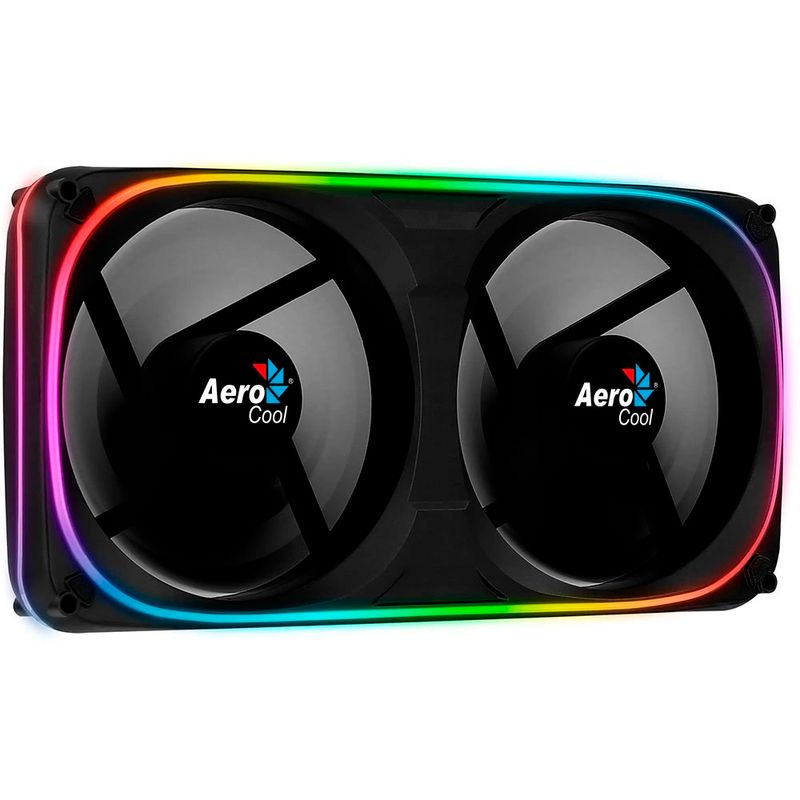 cooler gpu para gabinete aerocool astro 24 argb dual fan (mp)