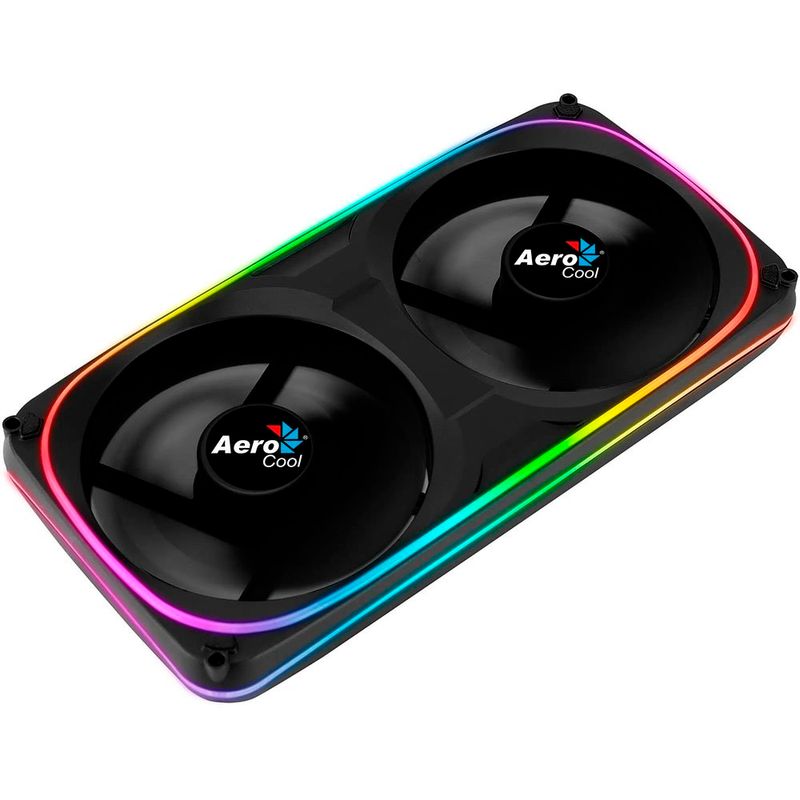 cooler gpu para gabinete aerocool astro 24 argb dual fan (mp)