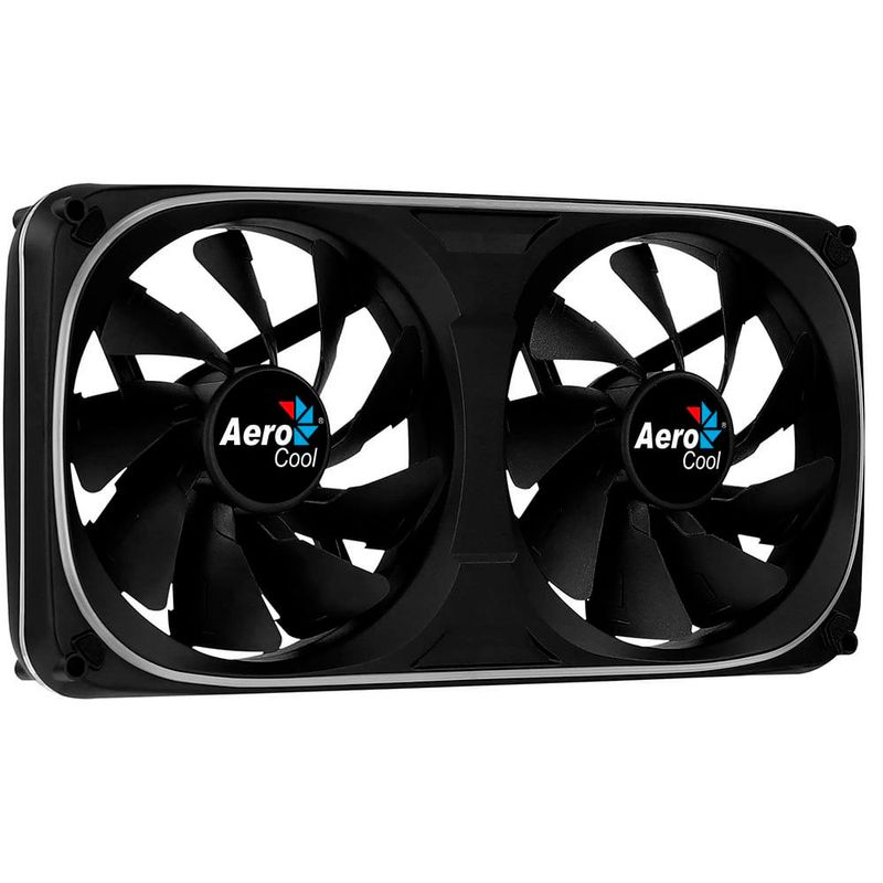cooler gpu para gabinete aerocool astro 24 argb dual fan (mp)