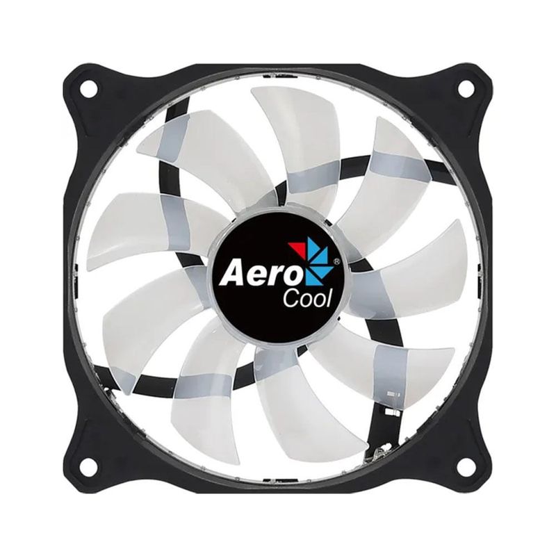 cooler fan para gabinete aerocool cosmo 12 frgb 120mm (mp)