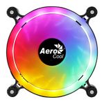 cooler fan para gabinete aerocool spectro 12 frgb 120mm (mp)
