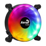 cooler fan para gabinete aerocool spectro 12 frgb 120mm (mp)